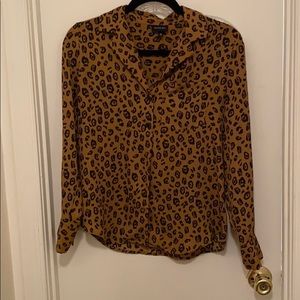 Who what where print blouse